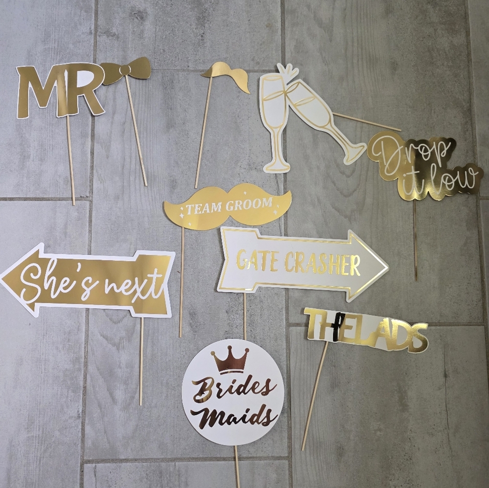 Photobooth Wedding Props - Picture 5 of 8
